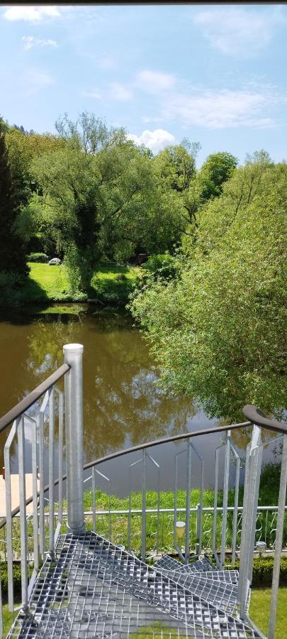 شقة Doppelzimmer An Der Lahn Ohne Kueche Obernhof المظهر الخارجي الصورة