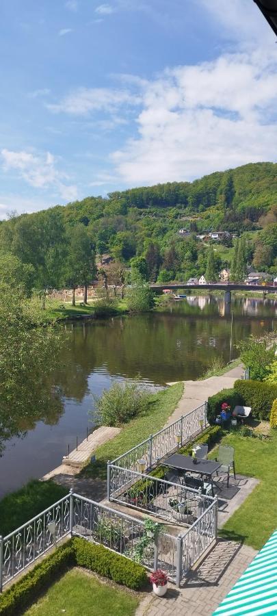 شقة Doppelzimmer An Der Lahn Ohne Kueche Obernhof المظهر الخارجي الصورة