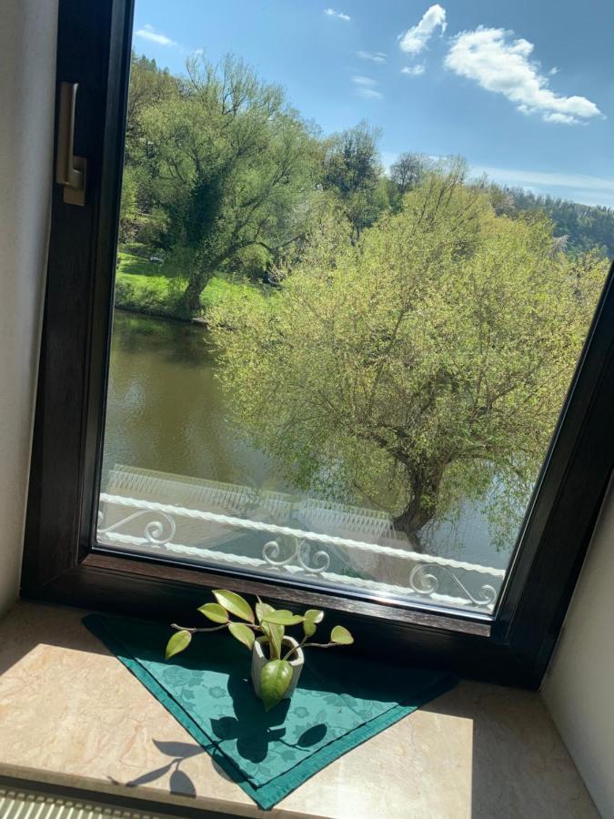شقة Doppelzimmer An Der Lahn Ohne Kueche Obernhof المظهر الخارجي الصورة